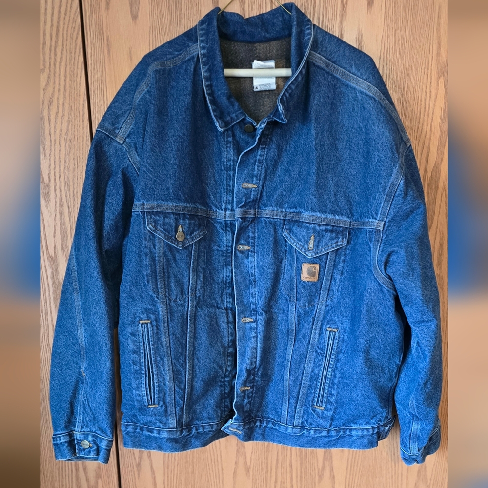 Carhartt Classic Blue Denim Jacket